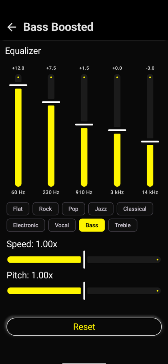 Wasp App 5-Band Equalizer